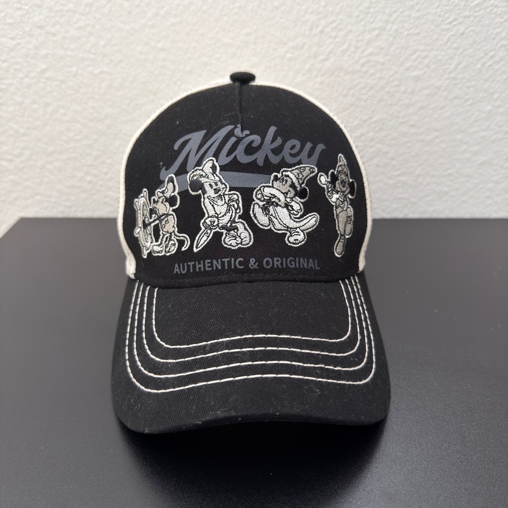 Disney Mickey Authentic & Original Black Baseball Cap